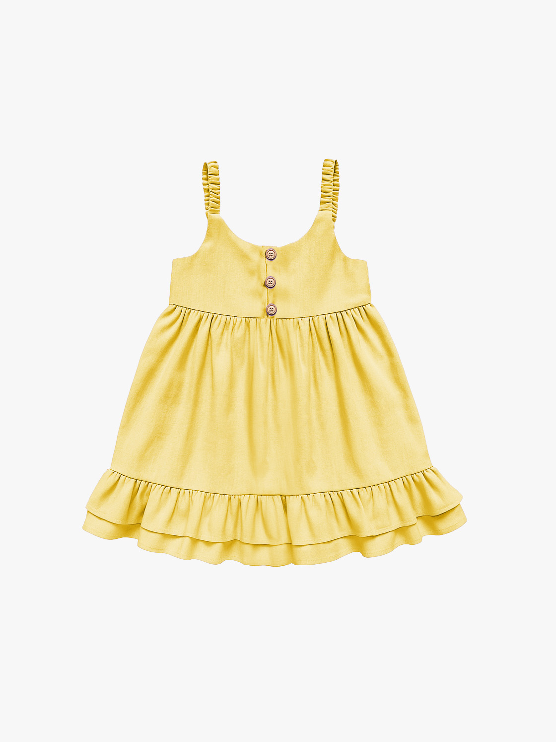 Vestido Mathilde Crème Brûlée