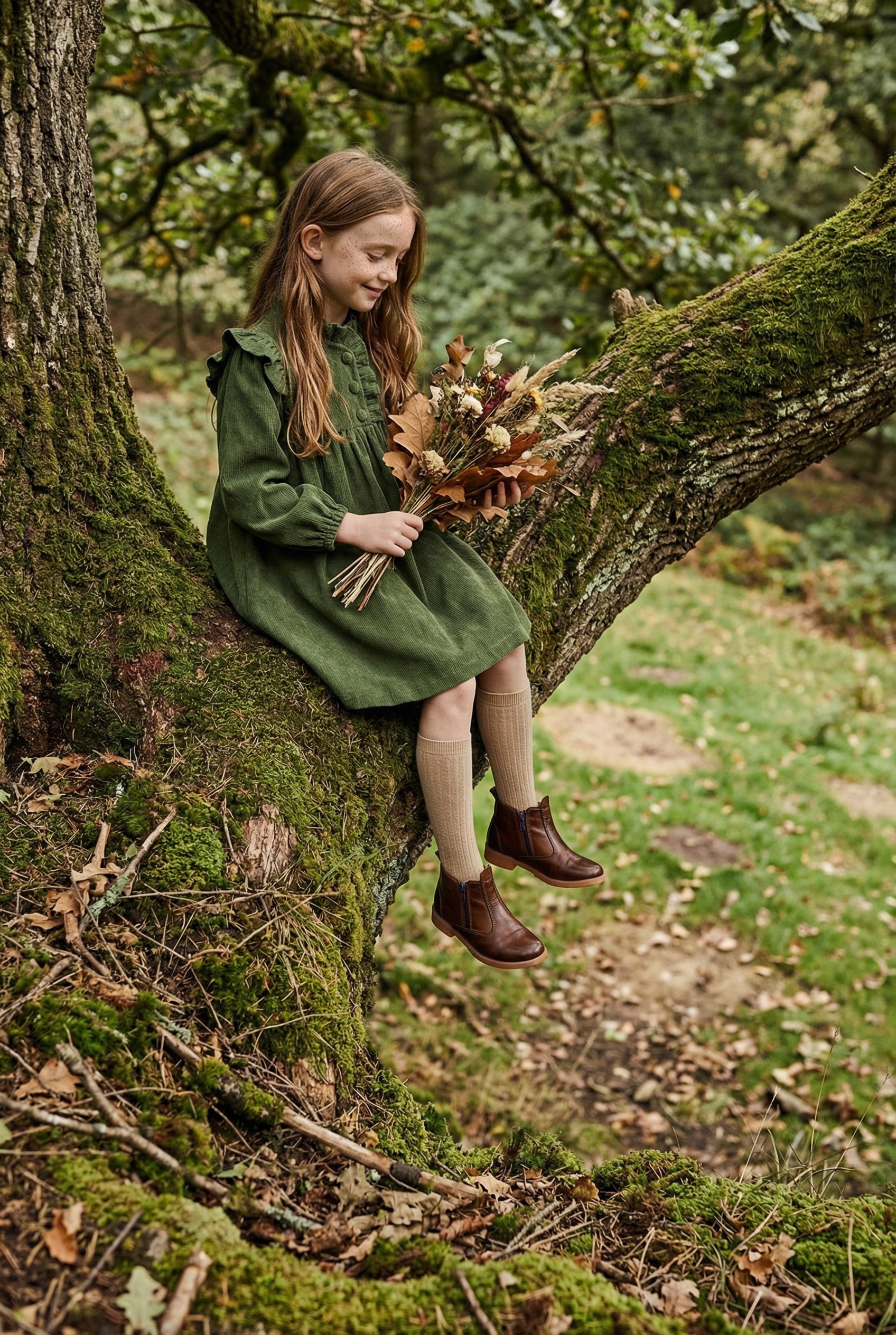 Vestido Geneviève Vert